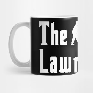 Mens The Lawnfather Funny Lawn Dad Mowing Fathers Day Gifts Mug